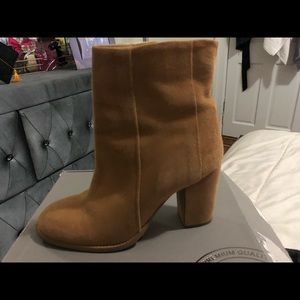 Tan boots